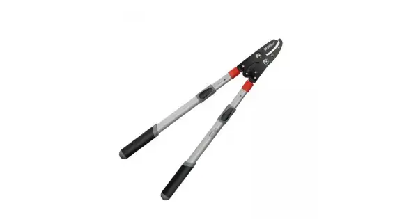 Ofertă exclusivă Foarfeca pentru crengi, tip ghilotina, cu transmisie, maner telescopic Lungime 675-1025 mm