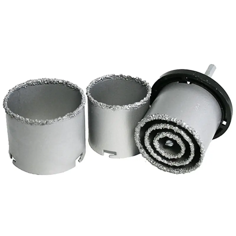 Calitate înaltă Set freze cu suport HT01-4001, 33-53-63-73-83 mm, coroane diamant