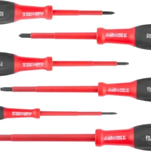 Set de șurubelnițe Strend Pro SD0104, VDE 6 buc, plat + Phillips, electric, 1000V Ofertă exclusivă