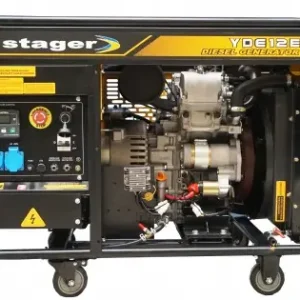 Generator open frame 8.5kW, monofazat, diesel, pornire la cheie Stager YDE12E Preț promoțional