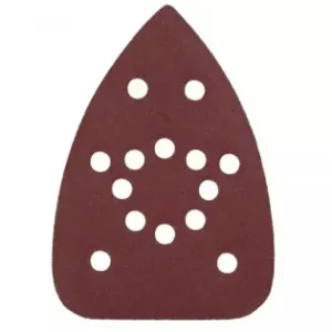 Cumpărături sigure Hartie abraziva Delta #DED7063 80gr 140x140x93mm, velcro, set 5 buc.