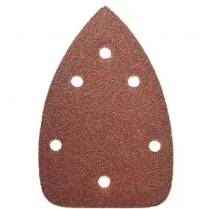 Plată securizată Hartie abraziva Delta 140x140x80mm,150gr,velcro, set 5 buc.