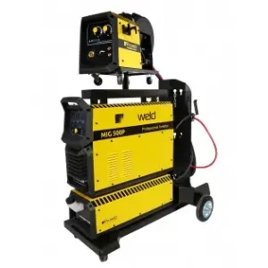 Doar azi Invertor sudare MIG/MAG profesional, racire cu lichid, derulator detasabil, sudura aluminiu ProWELD MIG 500P