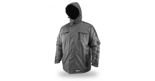 Calitate înaltă Jachetacaptusita de iarna cu gluga, marimea L