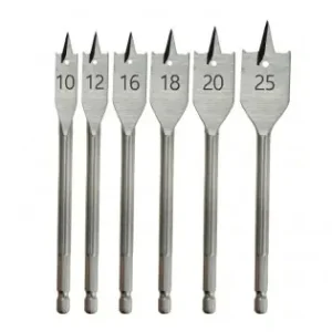 Reducere de preț Set 6 bucati spirale pentru lemn WDAS06 Dedra