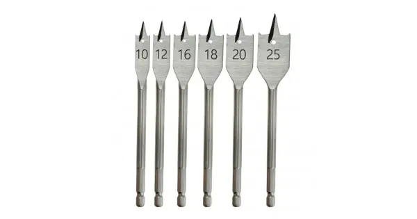 Reducere de preț Set 6 bucati spirale pentru lemn WDAS06 Dedra