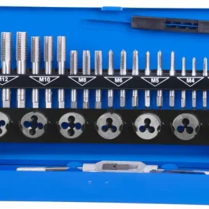 Set robineti si ochi filetati Strend Pro SX1033, HSS, 33 bucati, M3-M12 Comandă acum