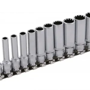 Cap - piuliță 1/4"; CrV set 12 buc set DRIVELOCK Reducere