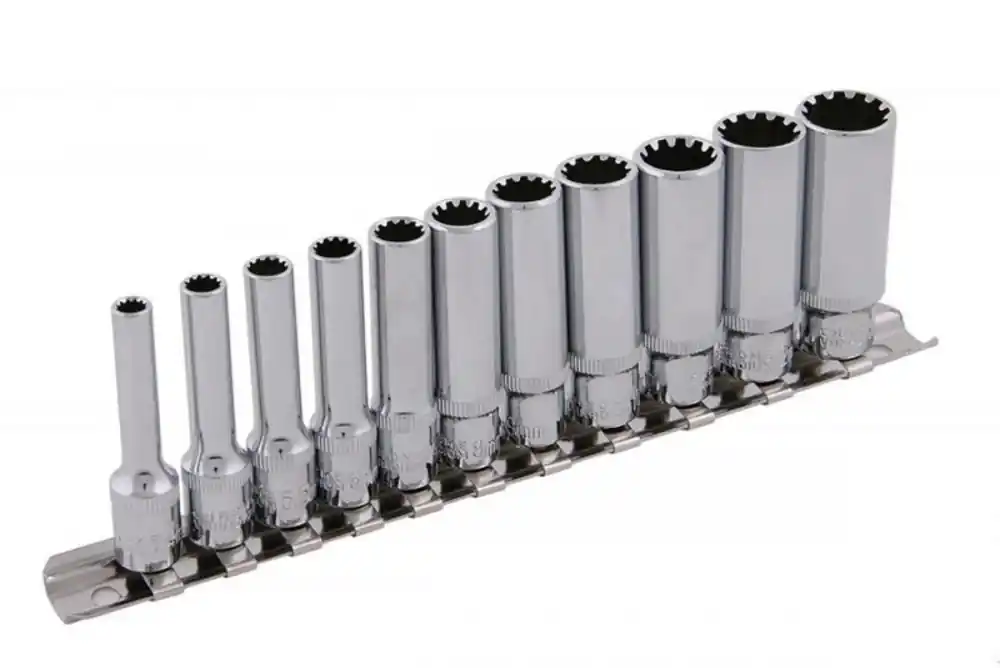 Cap - piuliță 1/4"; CrV set 12 buc set DRIVELOCK Reducere