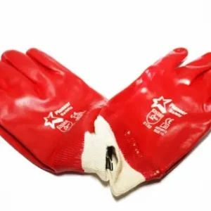 Manusi rosii din cauciuc scurte (12pcs) Cumpără acum