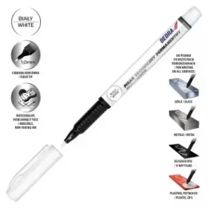 Retur gratuit Marker industrial alb 1mm, 1buc