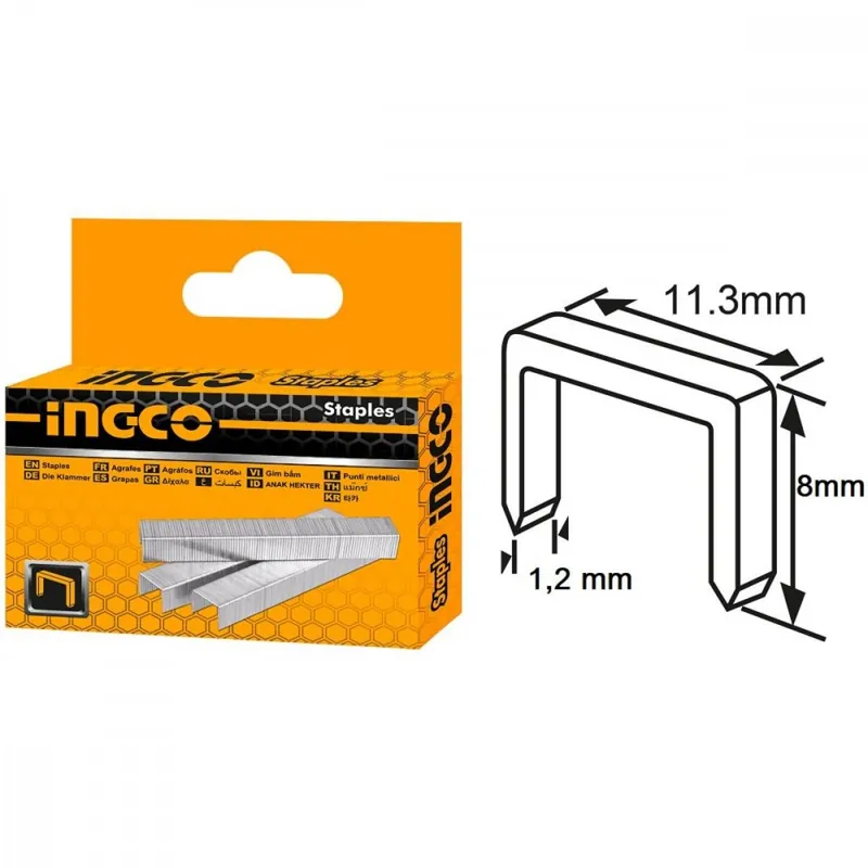 Popular Capsoare 11,3 x 1,2 x 8 mm 1000 buc INGCO