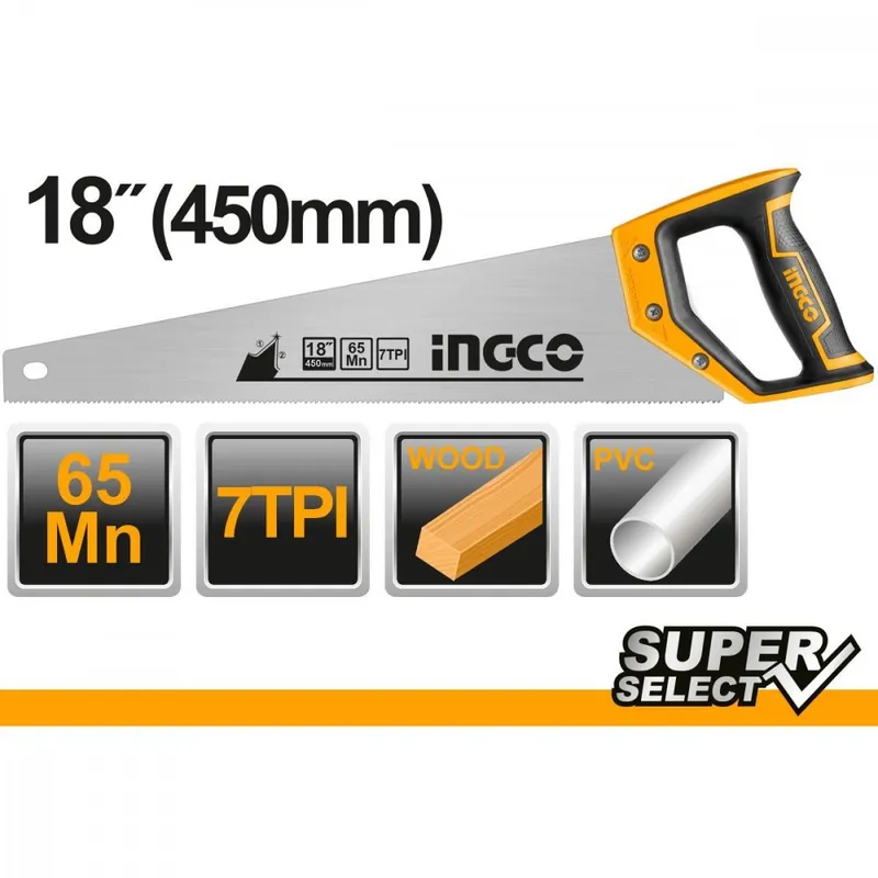 Ofertă limitată Ferăstrău sabie INGCO Industrial KLC 450 mm pentru lemn