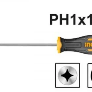Șurubelniță Phillips 5x100mm PH1 S2 INGCO Industrial KLC Nu rata