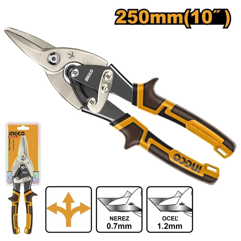 Foarfece pentru tablă drept 250mm INGCO KLC Ultima șansă