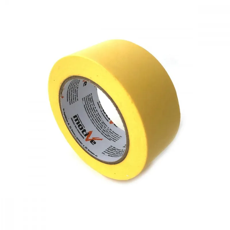 Banda de vopsire, acoperind GALBEN (hârtie) - 48mm / 50m Noutate