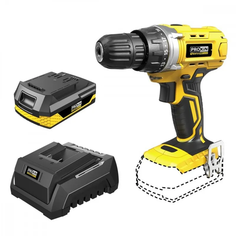 Nu rata Cheie - șurubelniță CD-L0118 AKU 18V PROKIN - KIT STARTER KLC