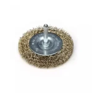 Perie de disc din sarmaalama 63mm cu bolt Preț redus