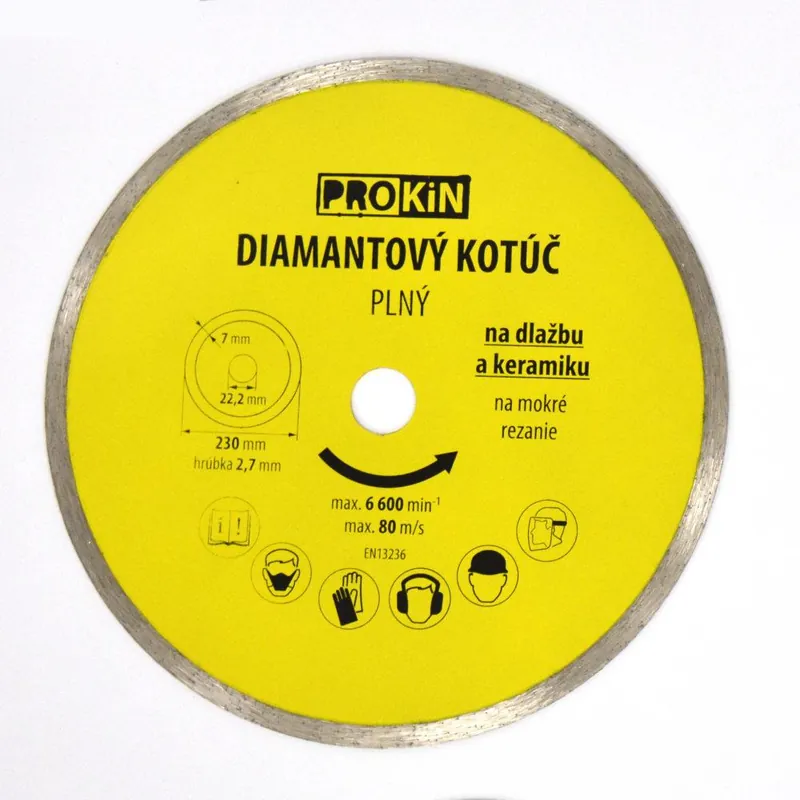 Disc diamant plin o 230x22,23 mm PROKIN Reducere