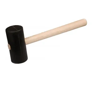 Ciocan cauciuc 3000g/115mm maner din lemn PROFI negru Ofertă de sezon