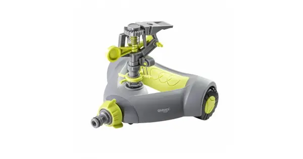 Aspersor gazon cu impuls MOBI cu roti, 0-360° GX Mai ieftin