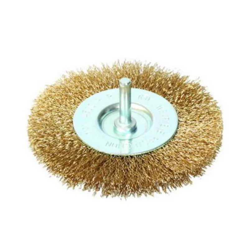 Perie circulară rotativă, ondulată, tijă de 63 mm Plată securizată