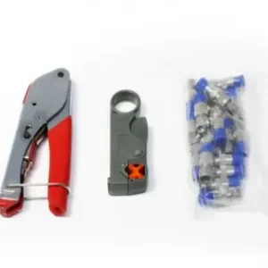 Set cleste compresie RG59/RG6,dezizolat cablu/mufe Plată sigură