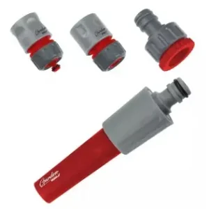 Set complet 4 piese cap furtun aspersor, reglabil, 1/2", Dedra Retur gratuit