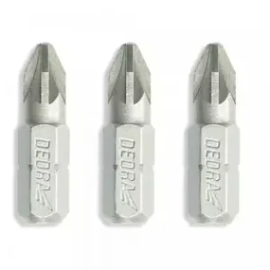 Cel mai bun preț Set de capete de Surubelnita Pozidriv PZ1/2/3x25mm, blister