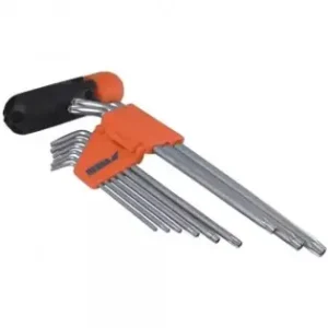 Ofertă specială Set imbusur cu profil Torx CrV T10-T50 9buc.