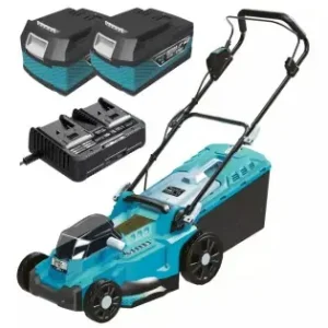 Comandă acum Set masina de tuns gazon cu acumulator Dedra SAS+ALL DED7199+2xDED7034+DED7038V