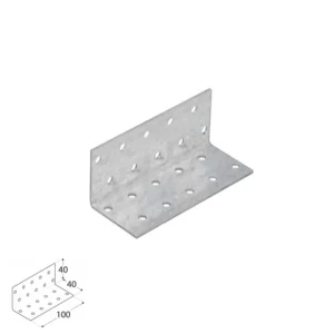 Suport de montare 40x40x100x2.0mm pachet/20 buc KLC Discount