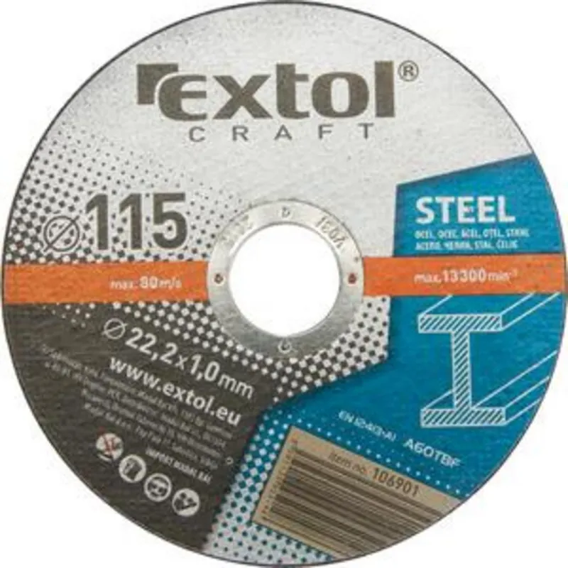 Disc de tăiere metal 115x1,6x22,2mm Nu rata