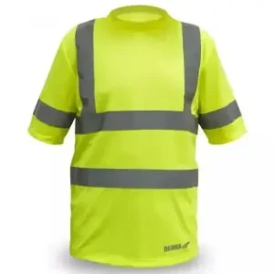Ultima șansă Tricou barbatesc t-shirt reflectorizant galben, marime XXL