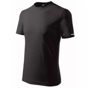 Popular Tricou t-schirt pentru barbati M, negru, 100% bumbac