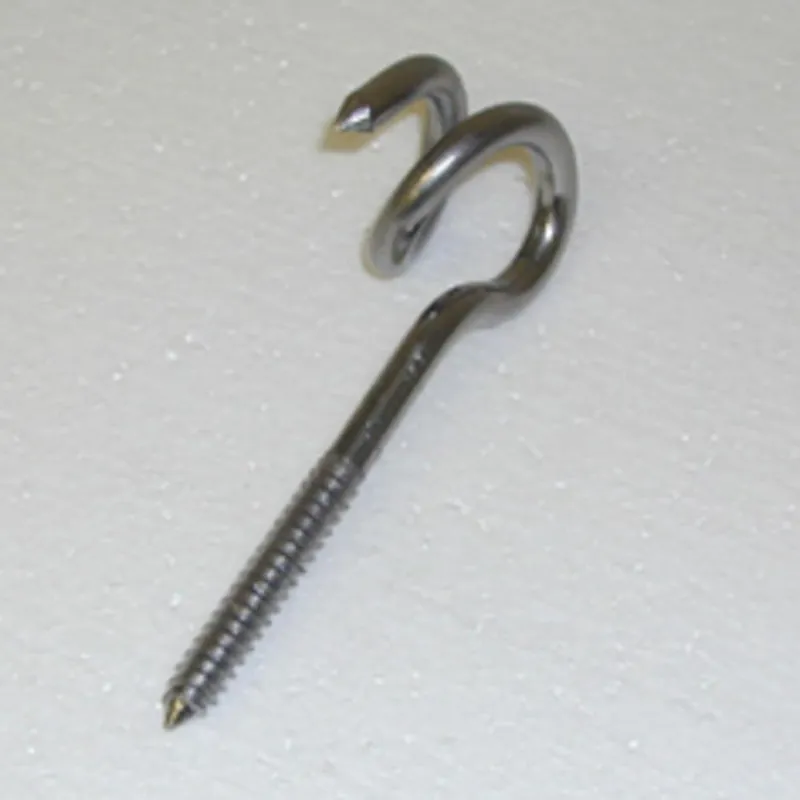 Transport gratuit Cârlig/mâner de agățat L-120 pentru lemn, KLC lucios