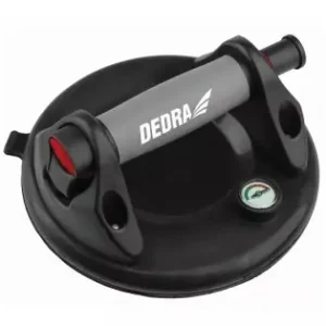 Ventuza cu pompa de vid si manometru pentru placi ceramice si sticla, diam.200mm Capacitate maxima de ridicare 120 kg Disponibil imediat