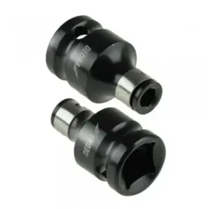 Adaptor de impact, de la 1/2'' la 1/4'' HEX, 38mm, Dedra Cumpără online