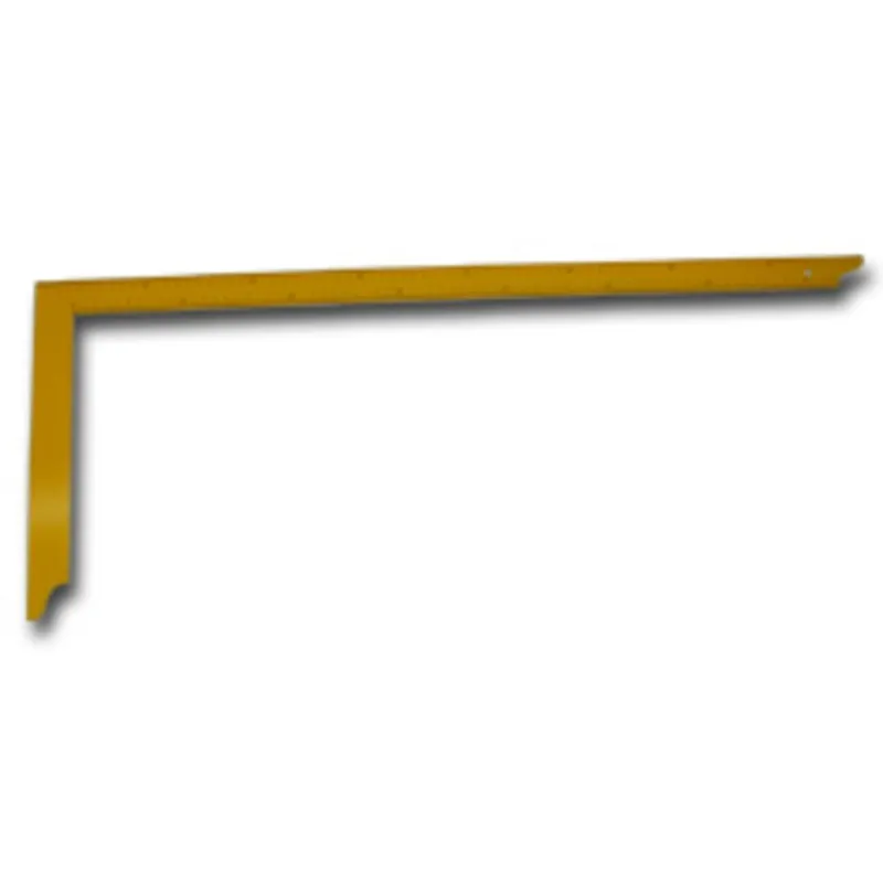 Patrat de dulgher 800x320mm metal galben KLC Ofertă exclusivă