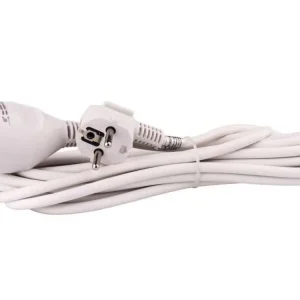 Prelungire cablu 250V 5m / 1 Z / Alb KLC Retur gratuit