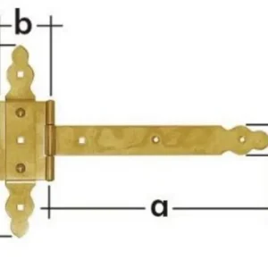 Perdeau decorativă pentru poartă 150x60x215x2,5 mm/pachet/10 buc KLC Ultima șansă