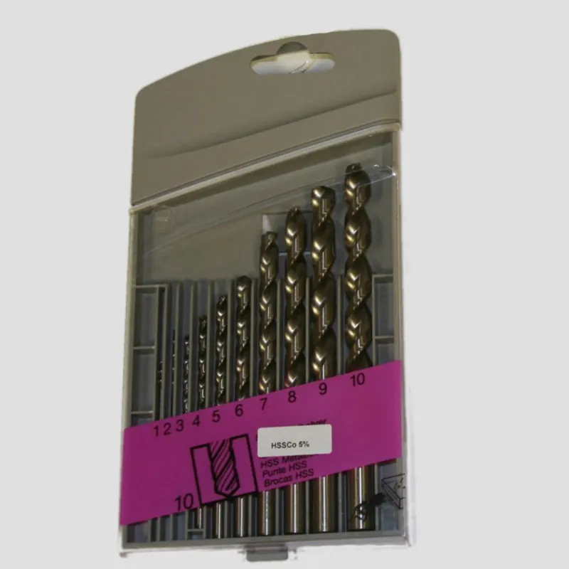 Reducere extra Burghiu metalic COB set 10d / 1-10 mm plastic. SUPLIMENTAR