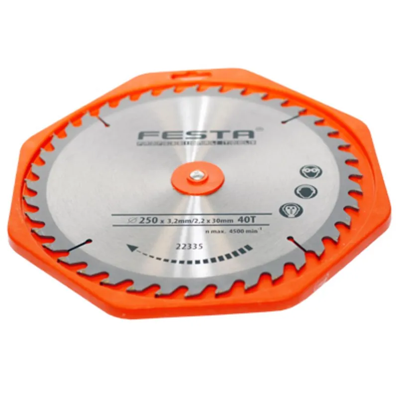 Cel mai vândut Pânză de ferăstrău pentru lemn TCT 250mm KLC