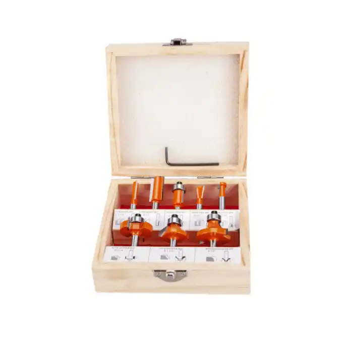 Chilipir Set Freza Lemn 8 buc