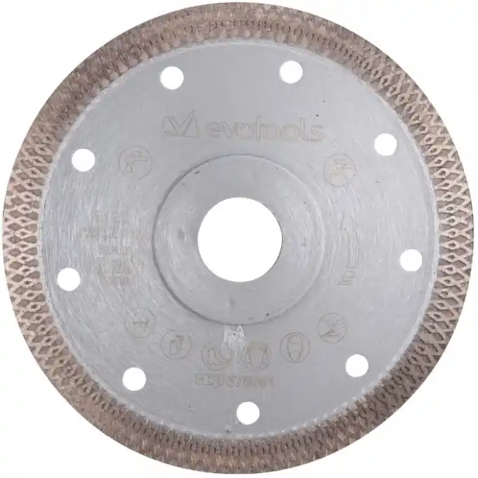 Disc Diamantat pentru Ceramica 115 x 1.5 mm, Evotools 678000 Calitate înaltă