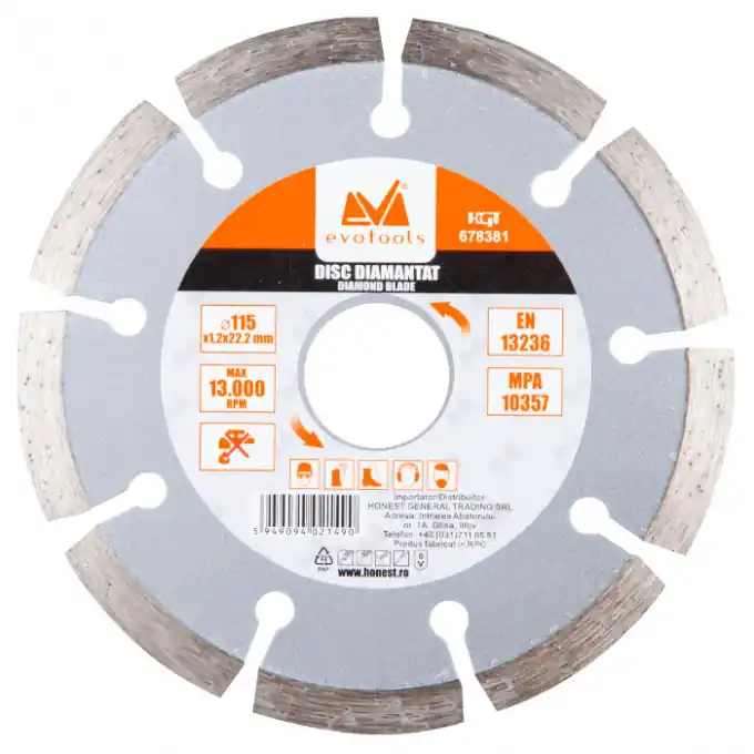 Disc Diamantat Uscat 5262 ETS 115 x 2.2 mm Discount