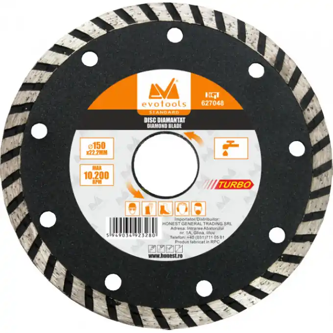 Livrare gratuită Disc Diamantat Turbo 125 x 2 mm