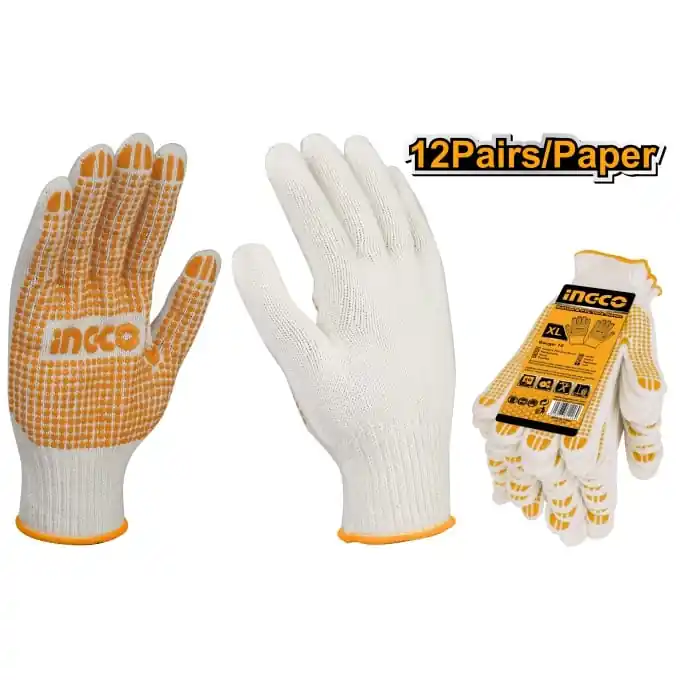 Manusi Panza cu Puncte XL INGCO HGVK05 Mai ieftin