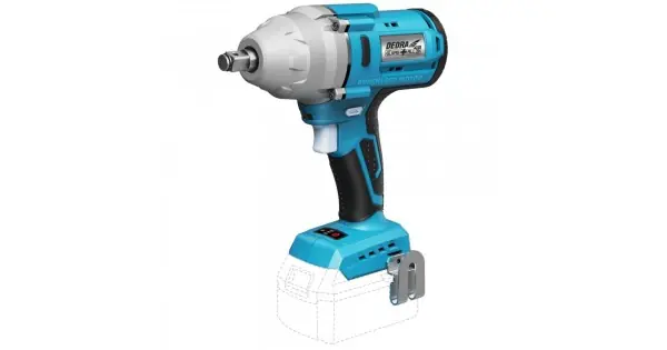 Cheie impact 1/2" fara perii SAS+ALL, 600 Nm (fara acumulator si incarcator) Lichidare de stoc