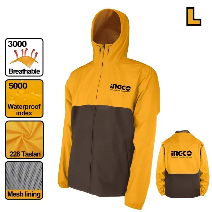 Super ofertă Geaca Rezistenta la Apa Vant XL INGCO HJATL2281.XL